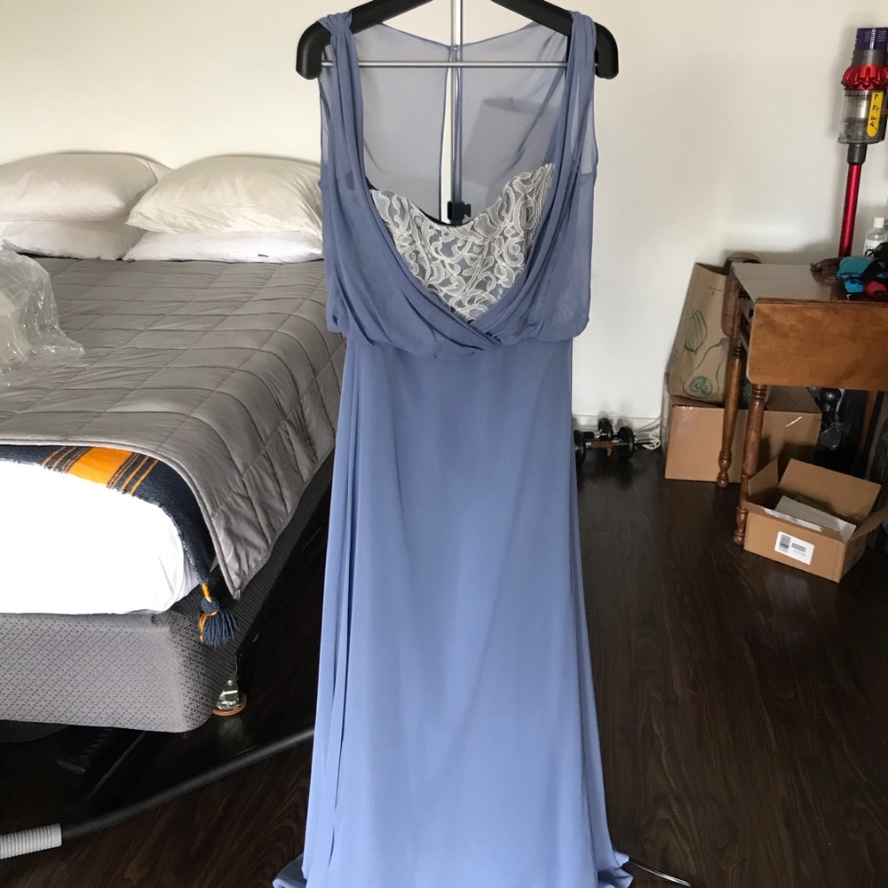 Dessy Collection Vivian Diamond Lux Chiffon Dress